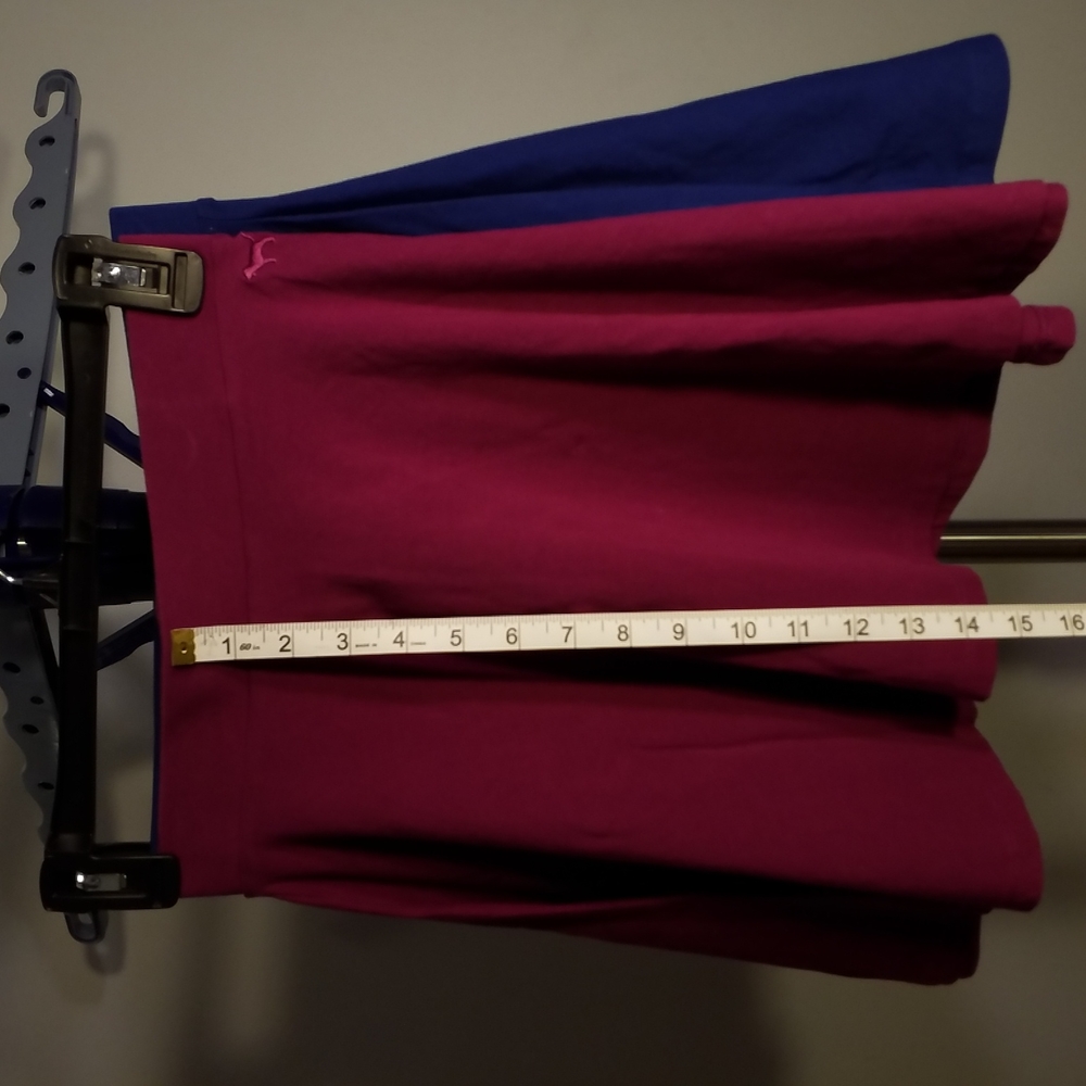 NWT Victoria's Secret PINK XS - 2 High Waist Skirts 1 Navy 1 Mulbe… - Picture 5 of 7